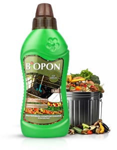 Komposter w płynie BIOPON przyśpiesza kompostowanie 500 ml