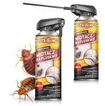 Środek na pluskwy domowe, aerozol do zwalczania pluskiew w łóżku i zakamarkach dozownik 2 w 1 STRONG MIOTACZ NA PLUSKWY 400 ml