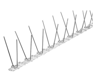 Kolce na ptaki TYP S wąskie szerokość chroniona 6-12 cm długość  50 cm