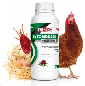 Środek na ptaszyńca kurzego, wszoły, piórojady STRONG EKTOBIRD 200 koncentrat 1L