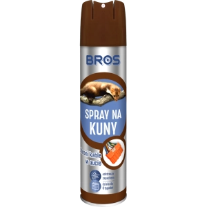Odstraszacz na KUNY zapachowy aerozol BROS 400 ml