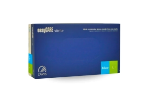 Rękawice ochronne nitrylowe bezpudrowe jednorazowe L 100 szt.