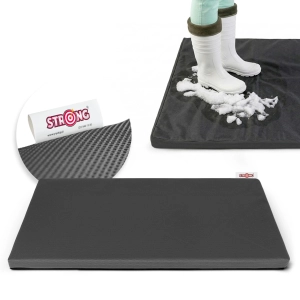 Profesjonalna mata dezynfekcyjna antypoślizgowa STRONG 100x60x4 cm Przejściowa do odkażania obuwia