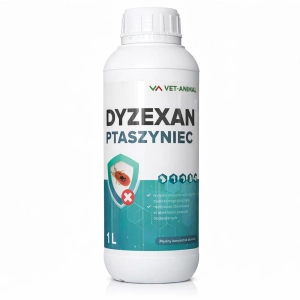 DYZEXAN Ptaszyniec Kurzy - Preparat na Ptaszyńca do Oprysku bez okresu karencji, bezpieczny dla Jaj, bez Pestycydów
