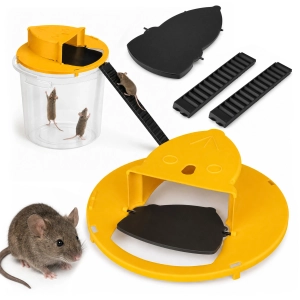 Pułapka na myszy na wiadro żywołapka MOUSETRAP nakładka z zapadką