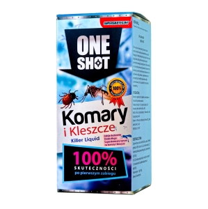 Oprysk na komary i kleszcze, skuteczny koncentrat owadobójczy KILLER LIQUID ONE SHOT 250 ml