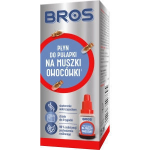 Płyn do pułapki na muszki owocówki BROS uzupełniacz 15 ml