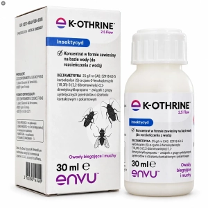 Oprysk na karaluchy, prusaki i muchy  K-OTHRINE 2,5 FLOW 30 ml 