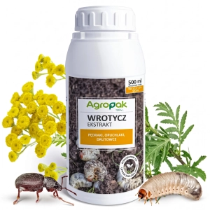 Ekstrakt z wrotyczu środek odstraszający szkodniki pędraki, opuchlaki, drutowce i nicienie  AGROPAK 500 ml