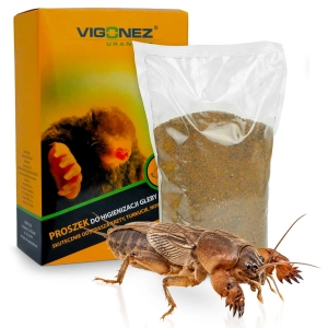 Proszek do higienizacji gleby - odstrasza krety, turkucie i nornice VIGONEZ 1 kg