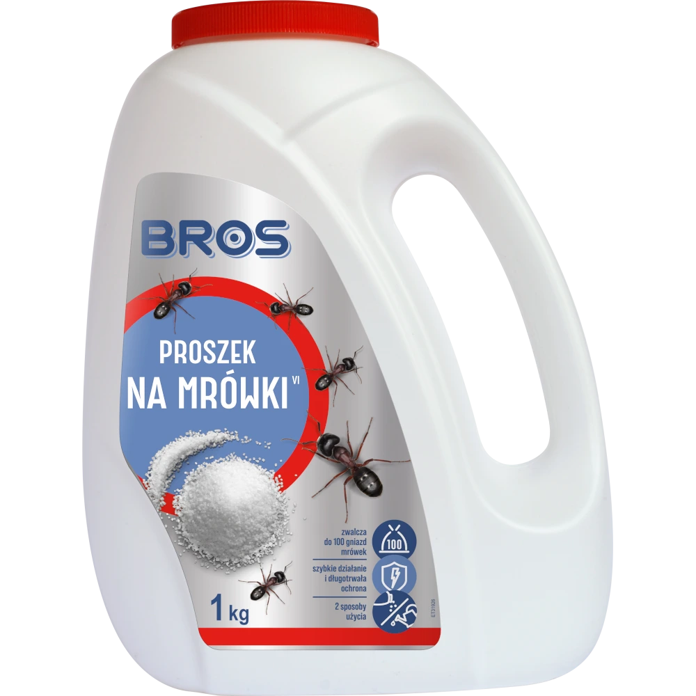 BROS proszek na mrówki 1 kg - preparat do zwalczania mrówek i gniazd