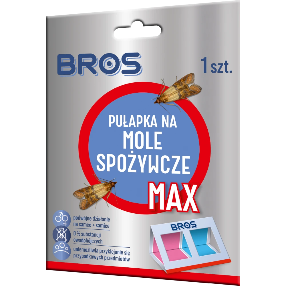 BROS pułapka na mole spożywcze MAX 1 sztuka