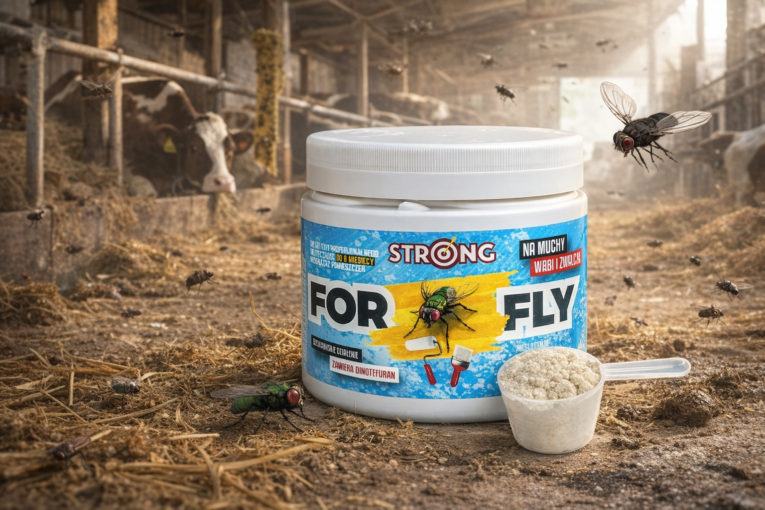 Jak pozbyć się much ze stajni lub obory skutecznie i na długo?