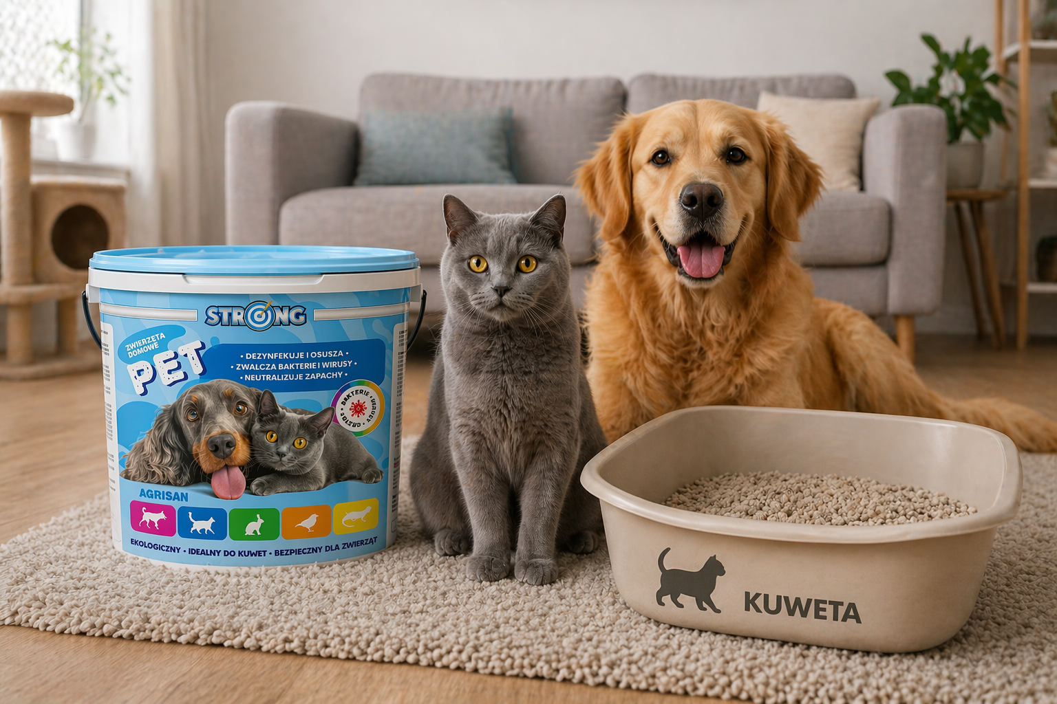 Neutralizator zapachu moczu – jak skutecznie usunąć zapach psa, kota i innych zwierząt?