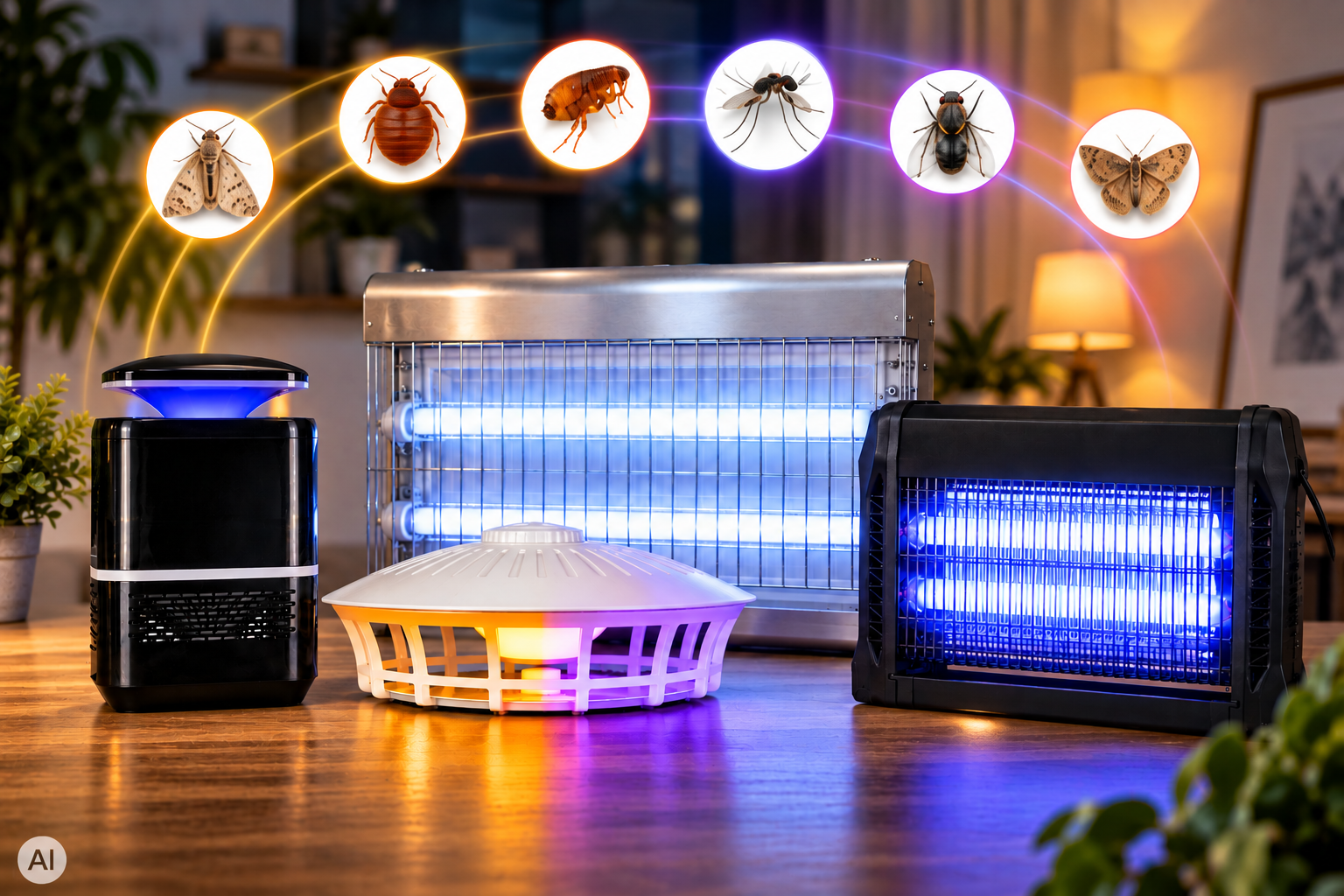 Lampa na owady – jak działa i jaką wybrać na muchy, komary i inne insekty?
